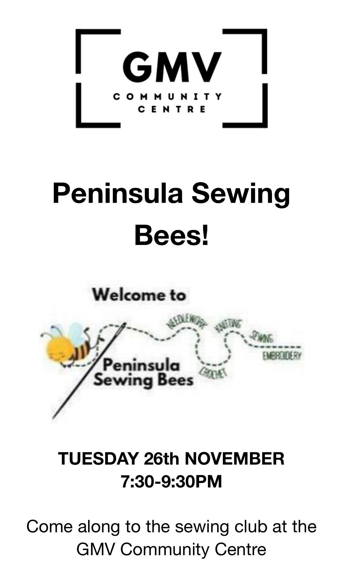 Peninsula Sewing Bees!